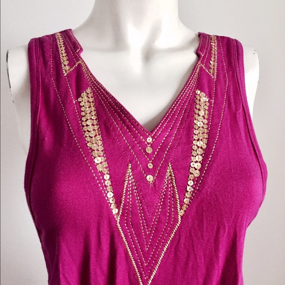 Sweetees purple and gold dress - Picture 2 of 8