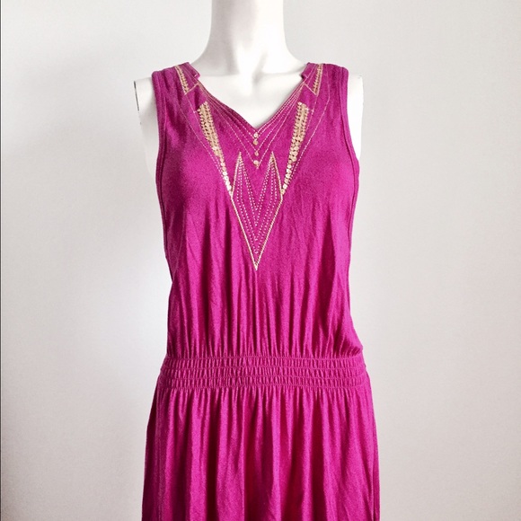 Sweetees purple and gold dress - Picture 3 of 8