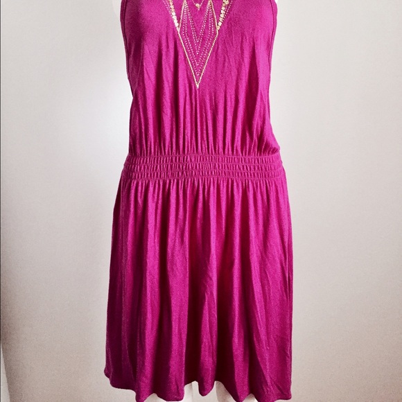 Sweetees purple and gold dress - Picture 4 of 8