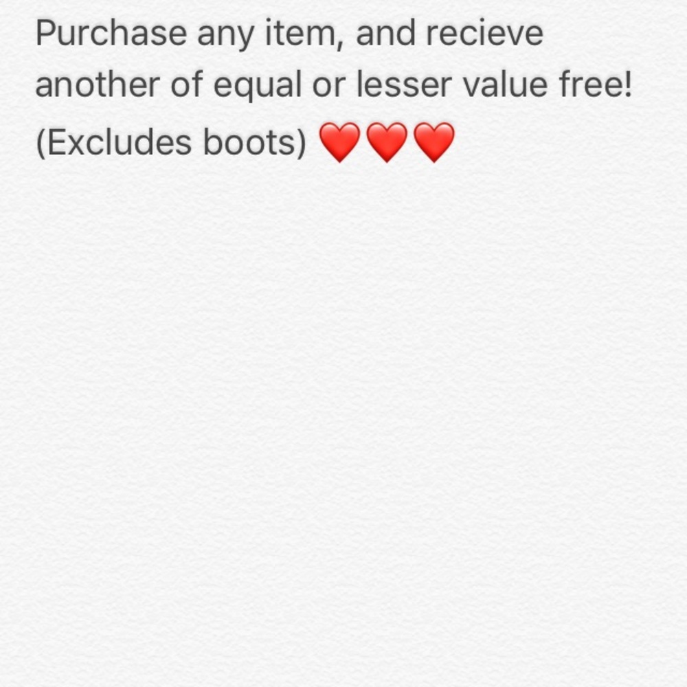 Exciting new sale!!