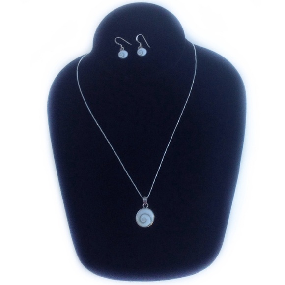 Sterling Silver Shiva Shell Set - Picture 5 of 8