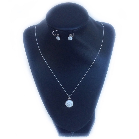 Sterling Silver Shiva Shell Set - Picture 7 of 8