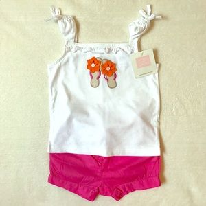 🏖 Janie and Jack Tank + Bubble Shorts