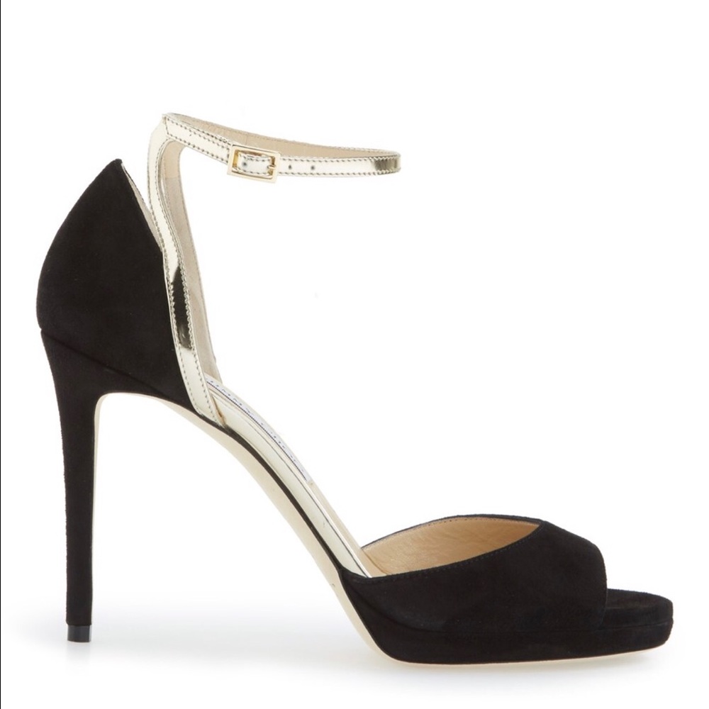 Jimmy Choo "Pearl" Peep Toe Heel Sz 36/US Sz 6