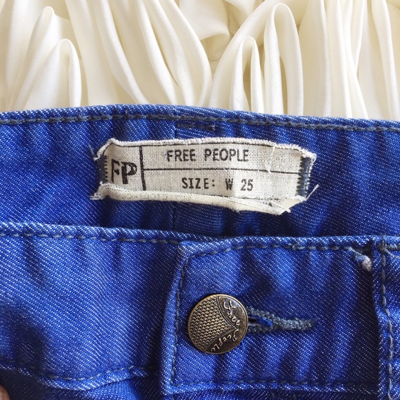 Free People Denim - Free People Cropped Skinny Jeans