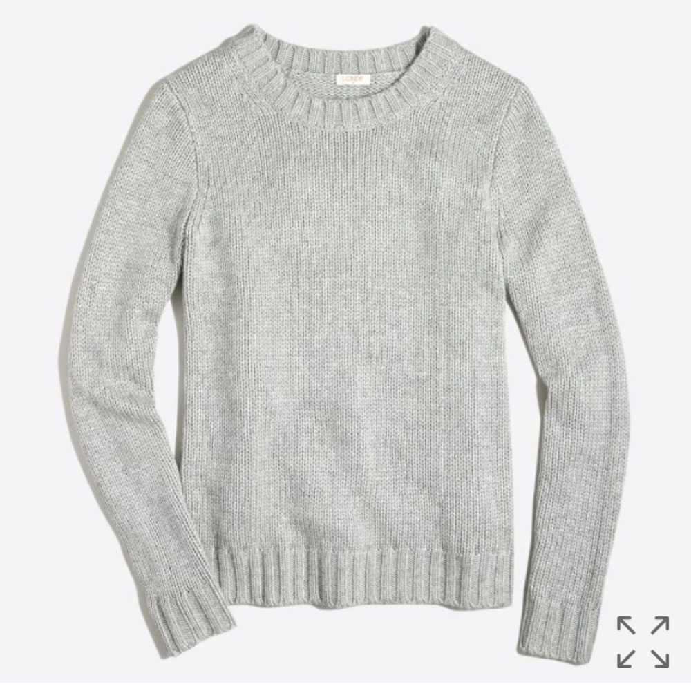 Grey J Crew Sweatshirt
