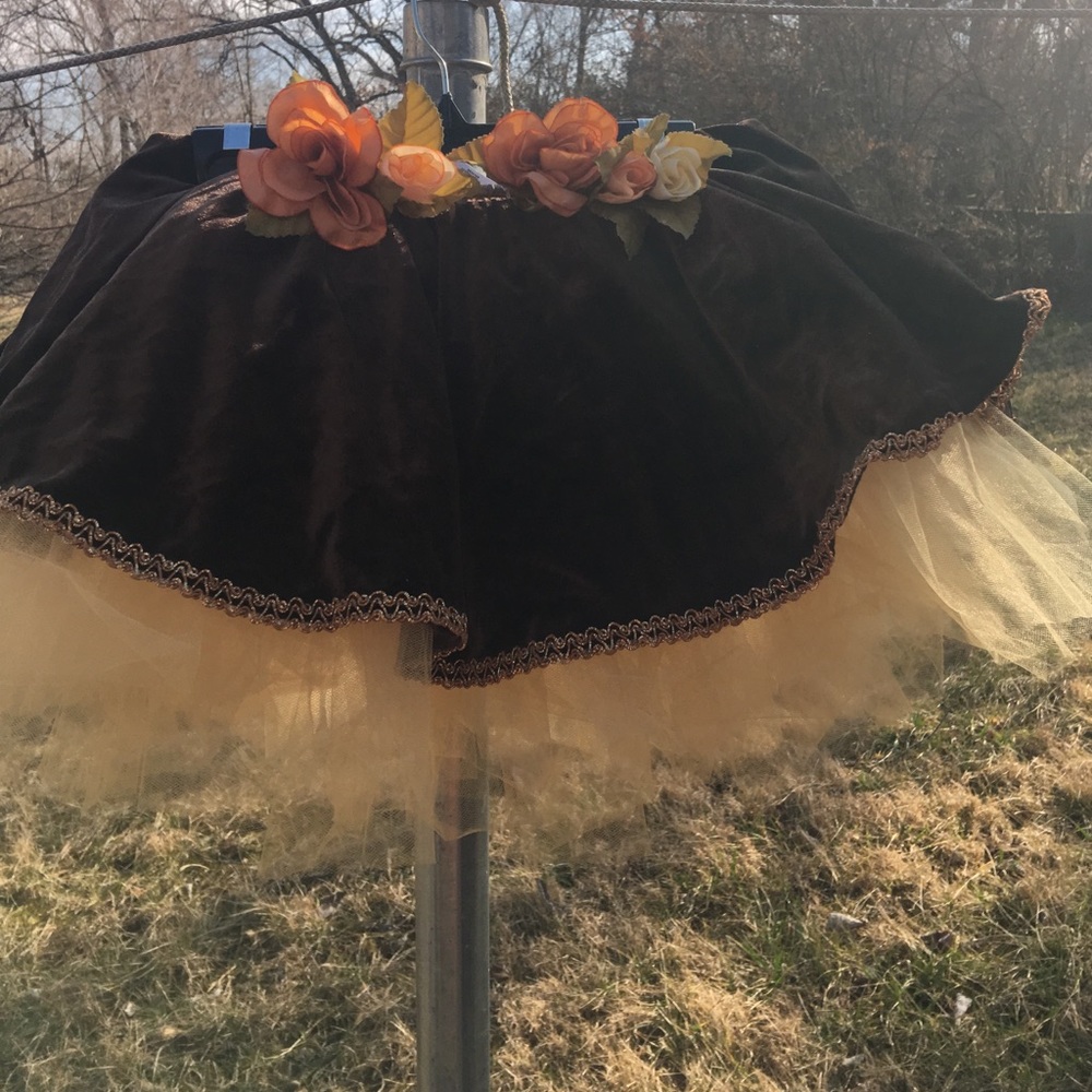 Adorable fairy tutu. Rave steampunk or dance skirt