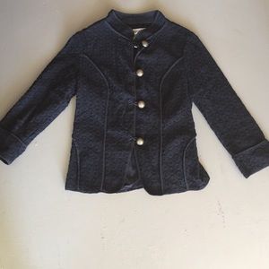 Nick & Mo black eyelet jacket