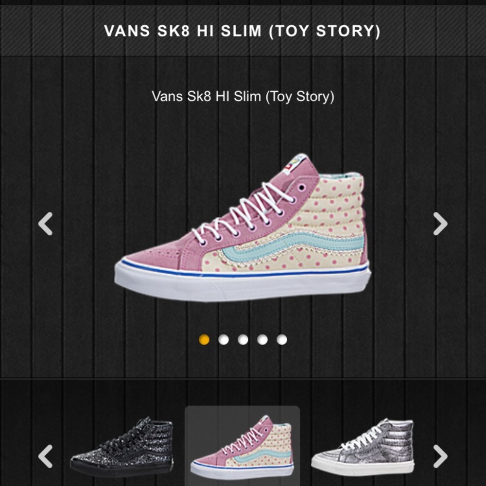 ISO TOY STORY HIGH TOP VANS BO PEEP EDITION!