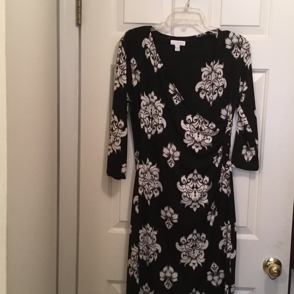 Wrap style dress