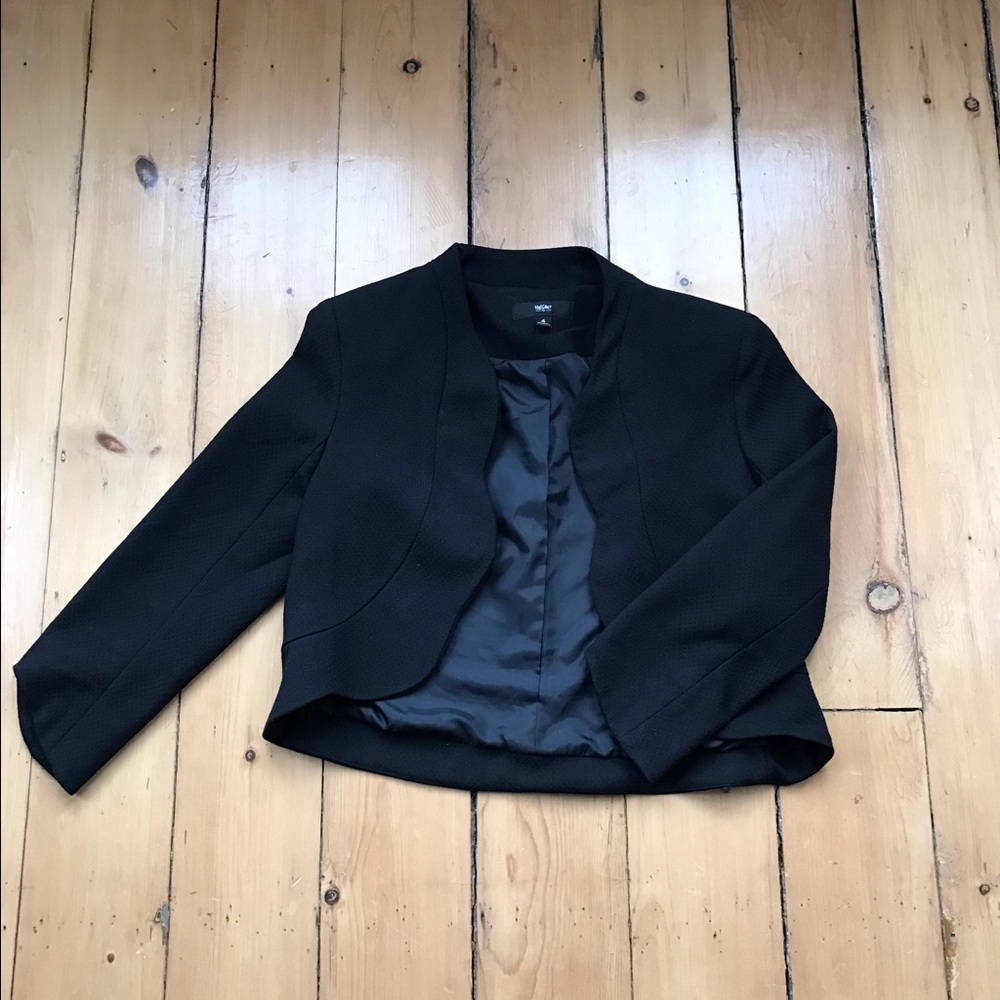 Mossimo sz4 black bolero jacket