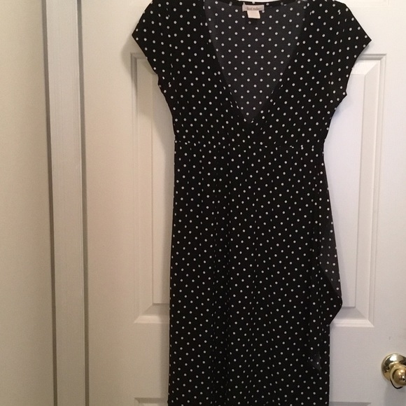 Black and white Polka dot dress - Picture 2 of 5