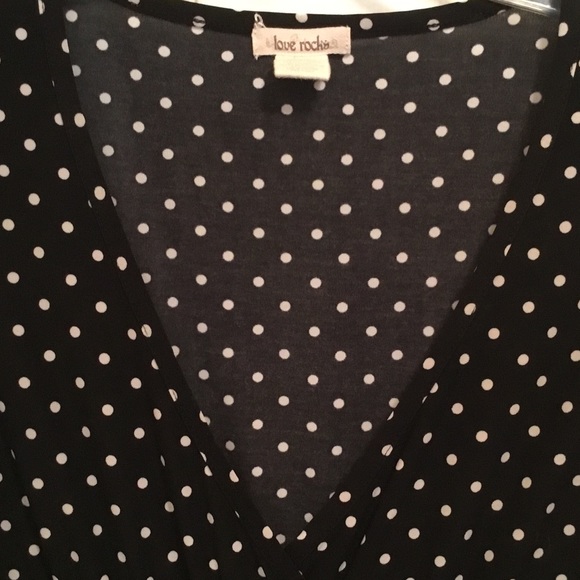 Black and white Polka dot dress - Picture 3 of 5