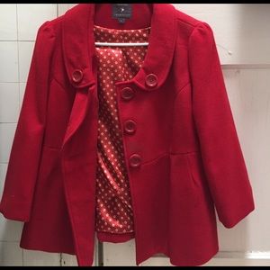 Red blazer