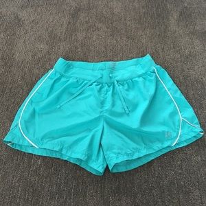 Champion turquoise workout shorts