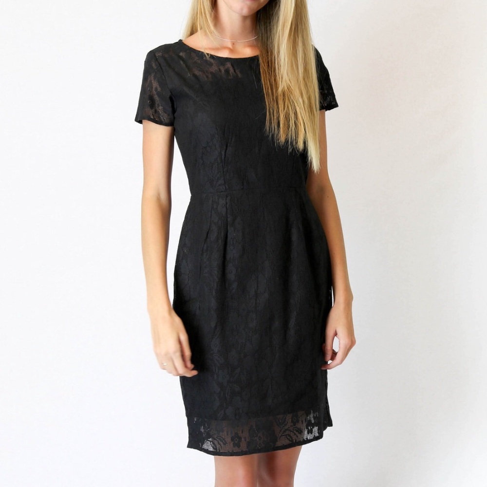 Lace Silhouette Dress