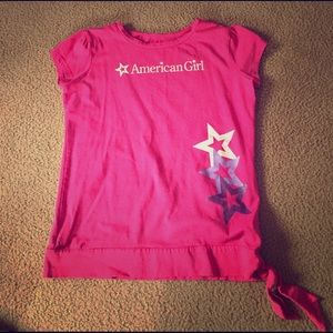 Pink American Girl Doll T- Shirt