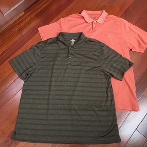 2 Mens Polo Shirts