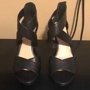 Black Jessica Simpson wedges