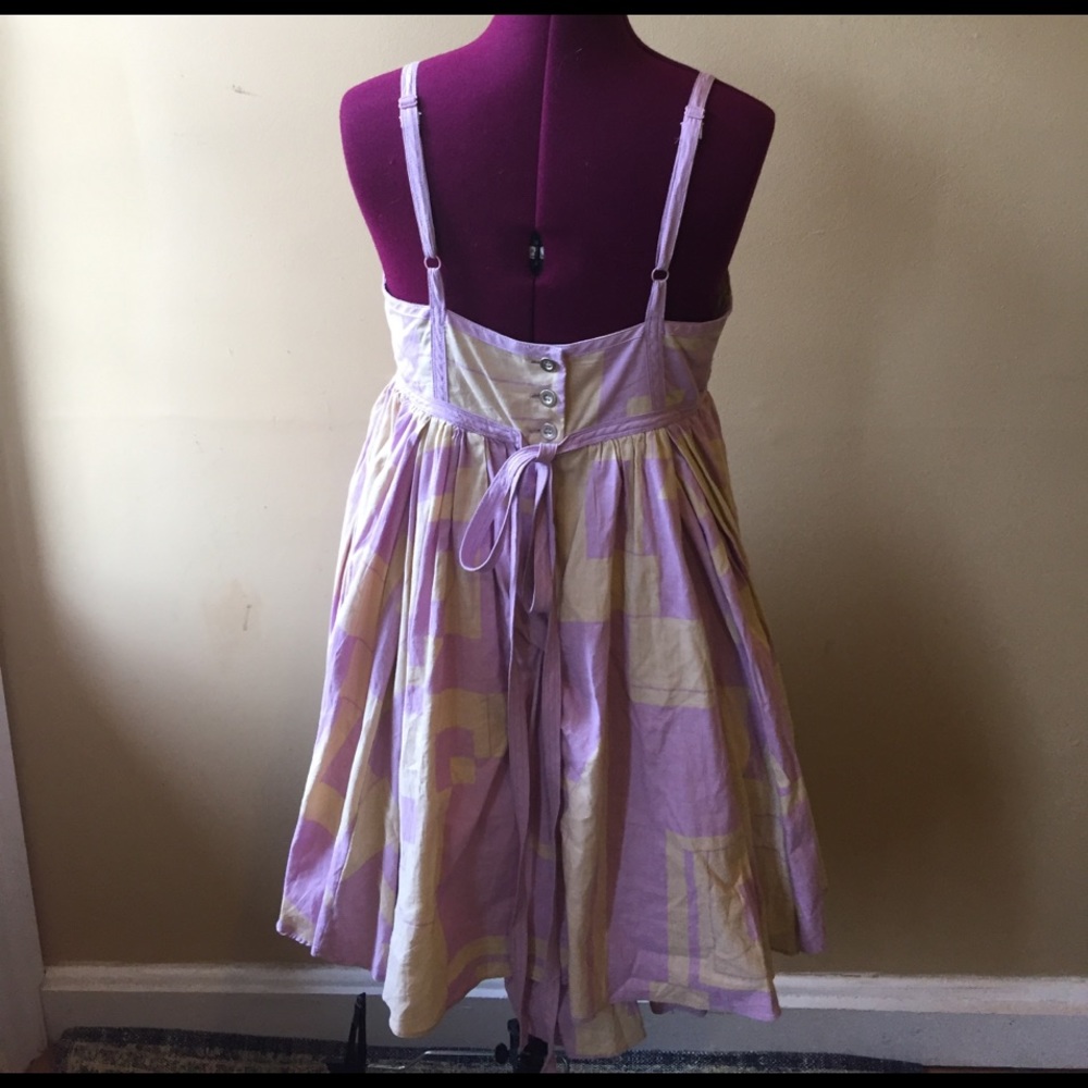 Freeway Patterned Flounce Dress - image 2