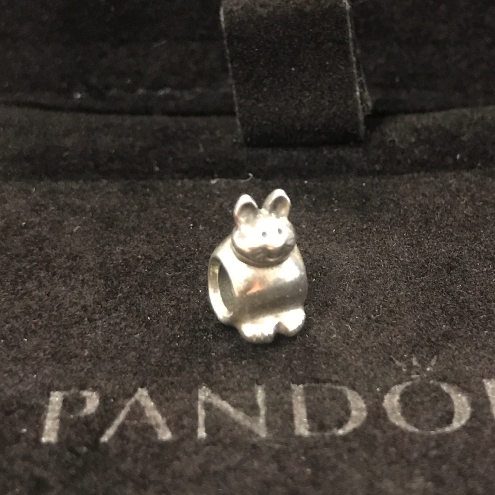 Authentic retired Pandora Cat Charm