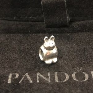 Authentic retired Pandora Cat Charm