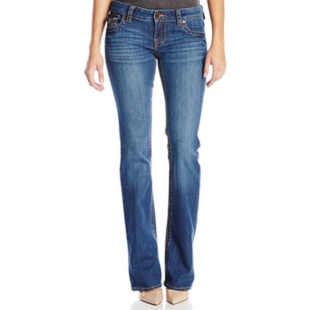 Kut from the Kloth Kate low rise bootcut jeans
