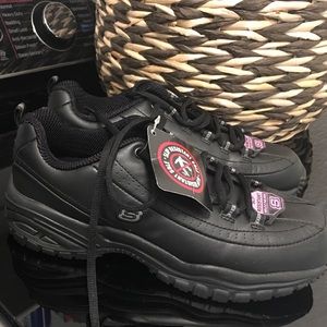Brand new Skechers work shoes