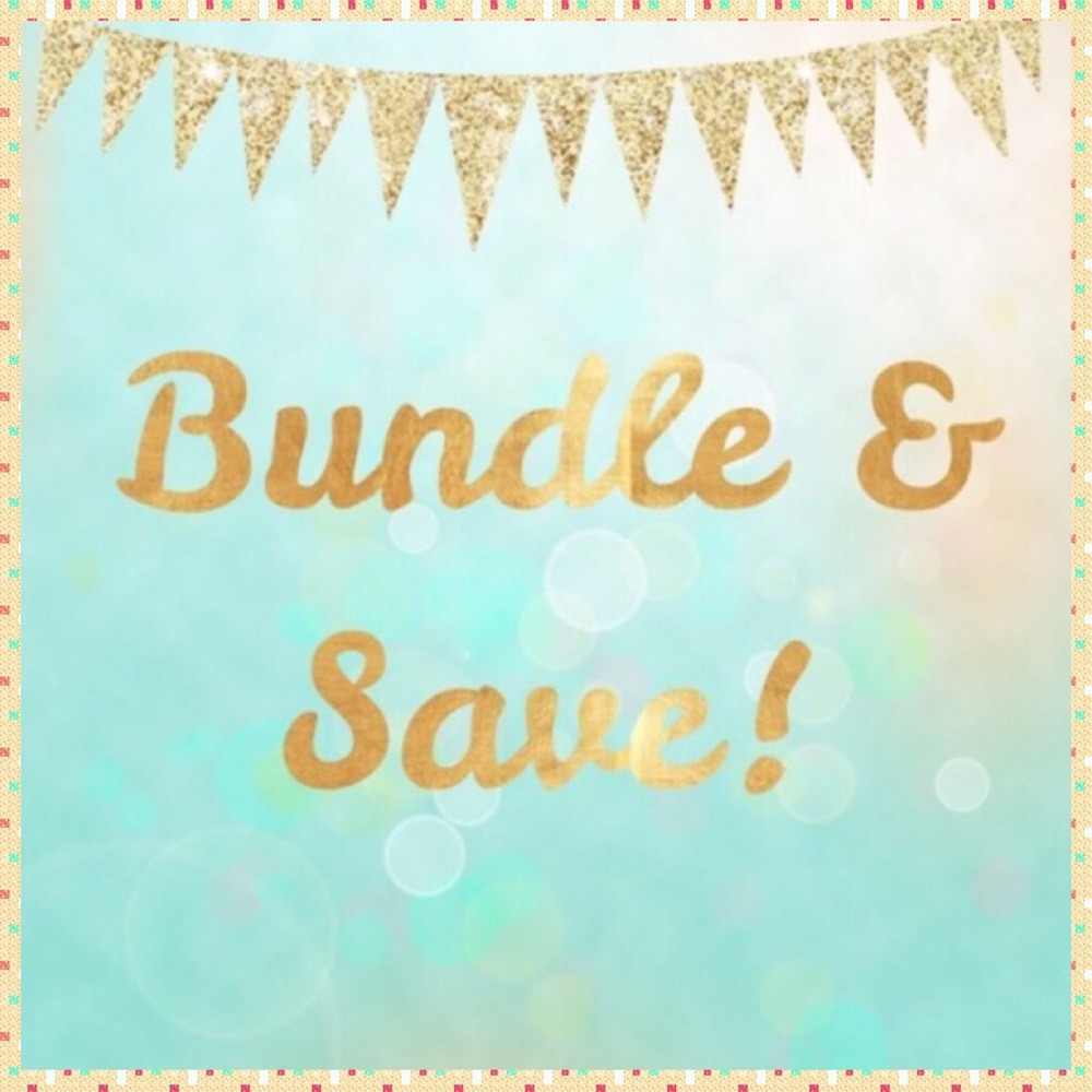 BUNDLE 2 ITEMS & SAVE 20%!!!!!