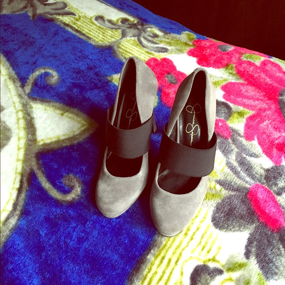 Stacked Jessica Simpson Heels (never worn)