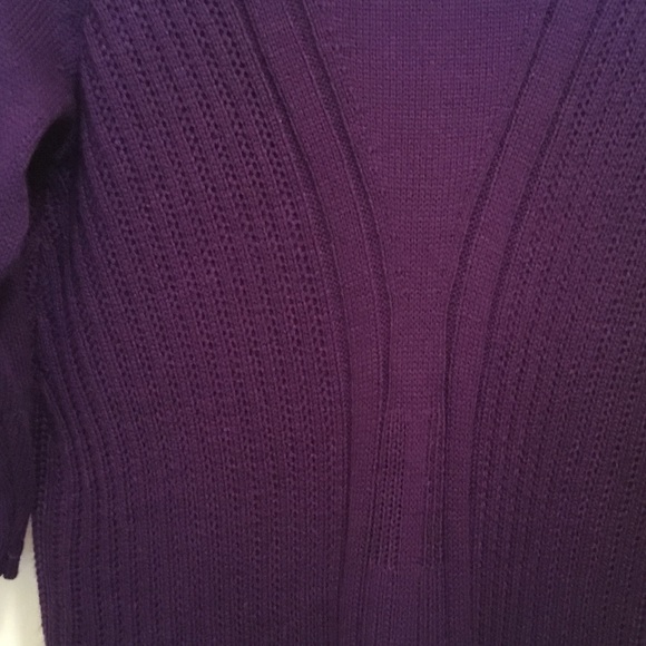 Purple sweater dress - Picture 6 of 6