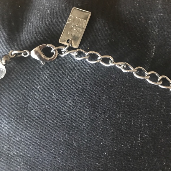 Crystal mirror necklace - Picture 2 of 3