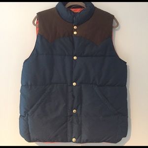 NWT Men's Navy Winter Vest