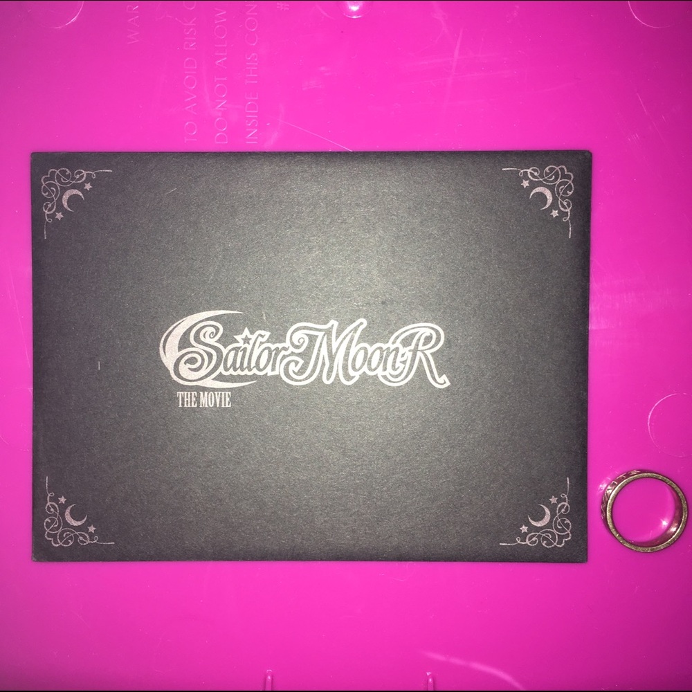 SOLDUnopened Sailor Moon R the Movie envelope card