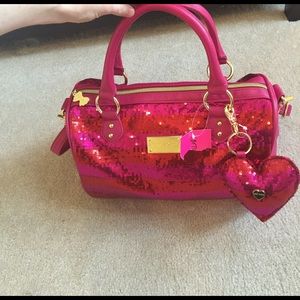 BNWT Betsey Johnson Sequins Handbag.