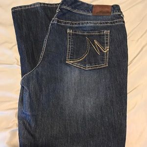 Maurice's straight jeans