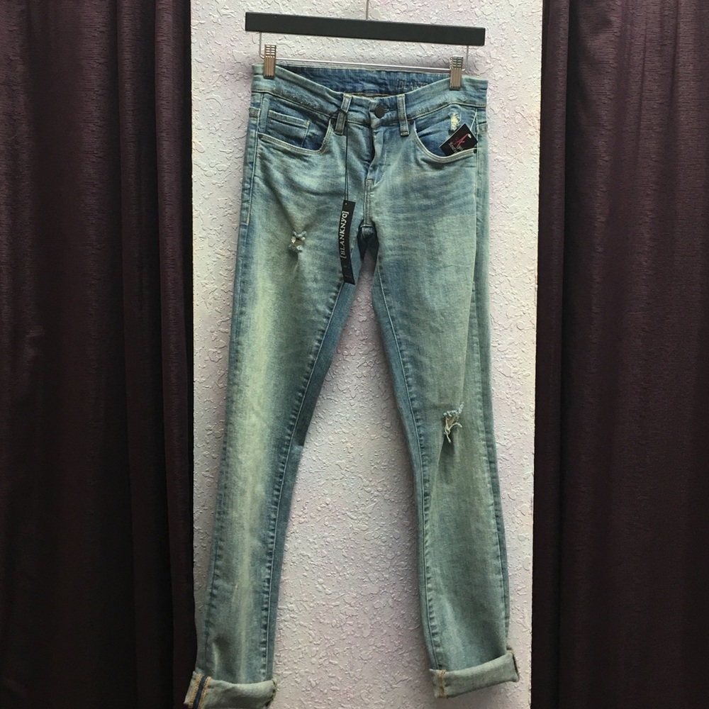 NWT Blank NYC Galaxy Straight Leg