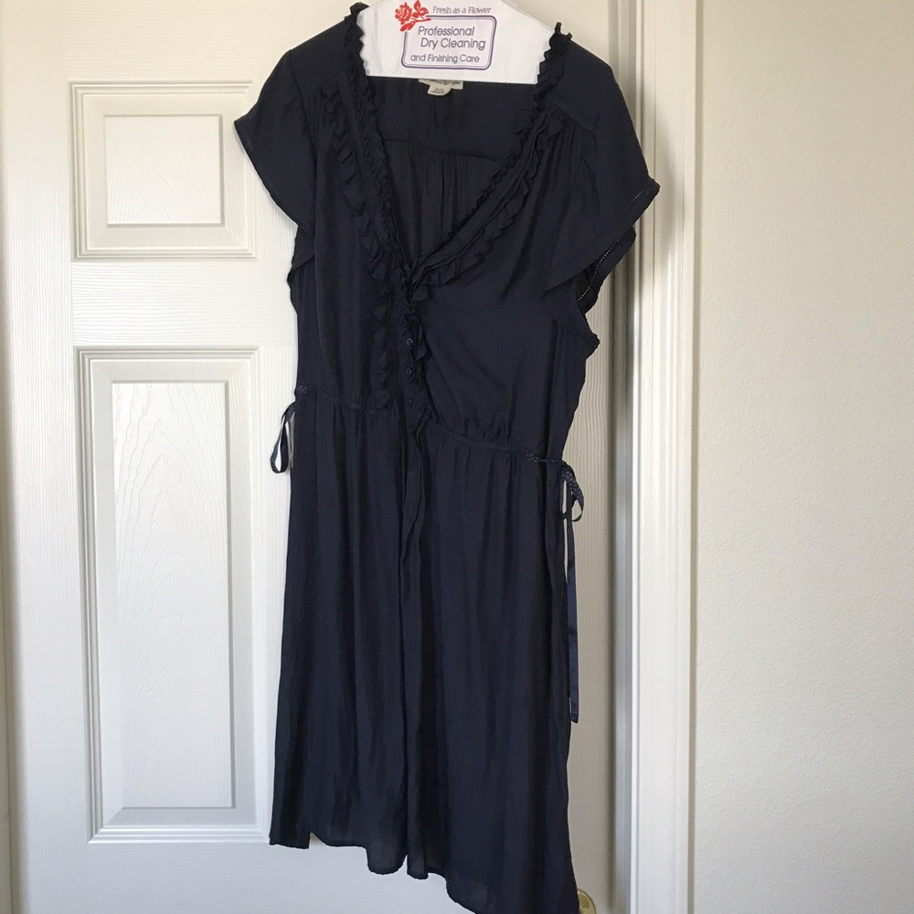 AEO Navy Blue Dress Size XL