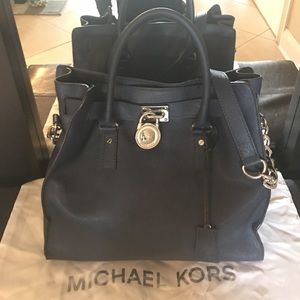 Michael Kors Hamilton Satchel in Saffiano