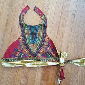 Gorgeous reversible boutique wrap top