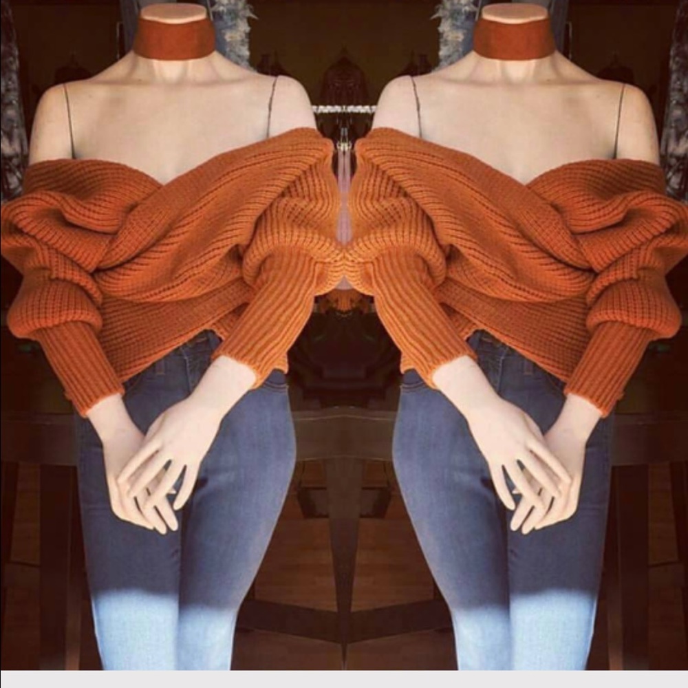 Knit Wrap Top