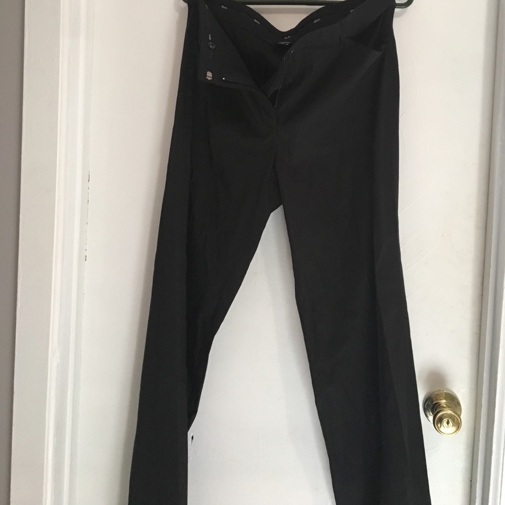 Black suit pants. Size 10