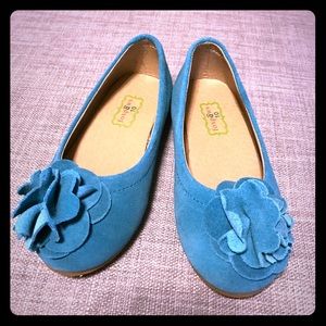 Foxpaws Girls suede flats