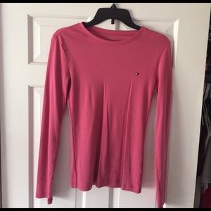 Pink Tommy Hilfiger long sleeve