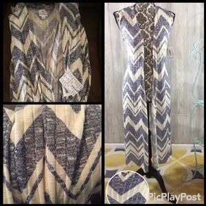 Lularoe Joy Vest size Large