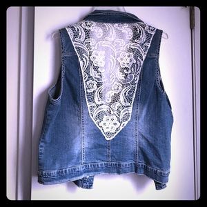 Maurices denim vest