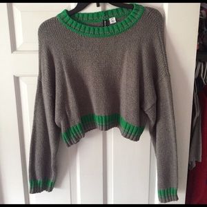 Cropped Urban Outfitters sweater
