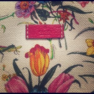 Gucci floral crossbody