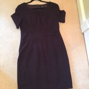 Brown fitted Ellen Tracy dress