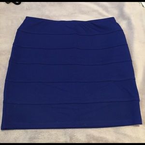 Cobalt Blue body con skirt- Great Bundle add on!